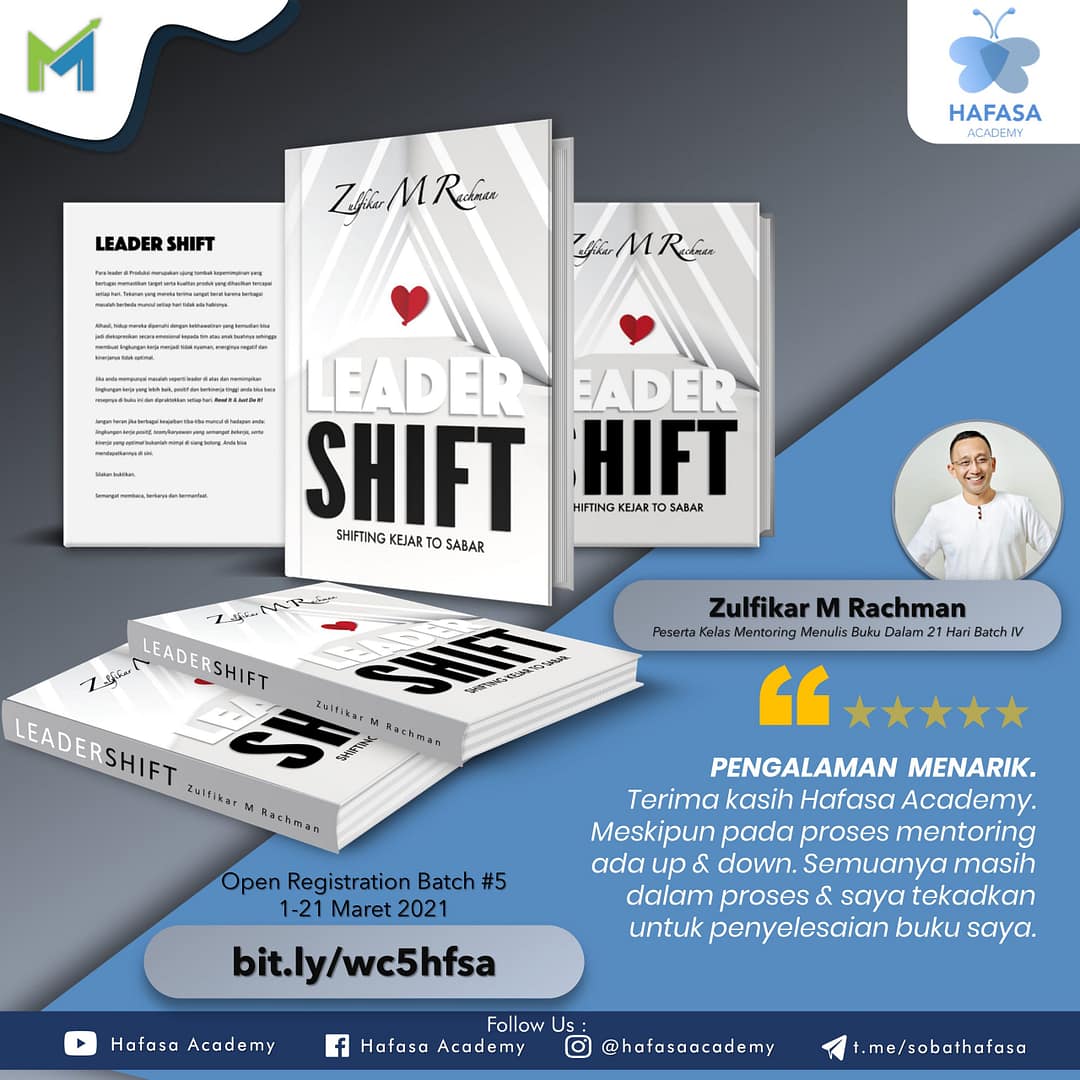Flyer Testimoni Zulfikar M Rachman